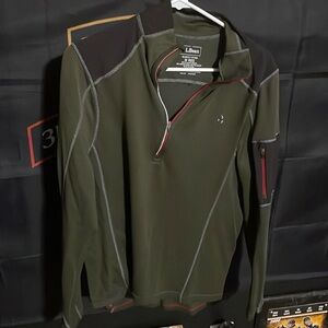 LL Bean quarter zip